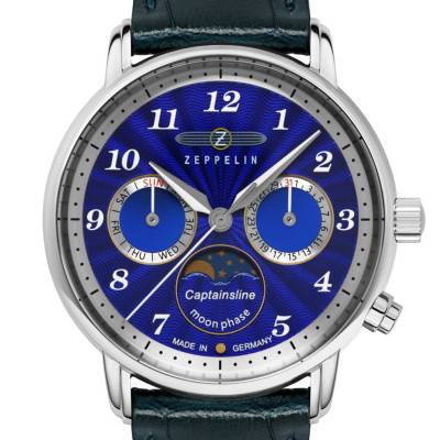 Montre Ultramarin Captain's line 8639-3 - Zeppelin