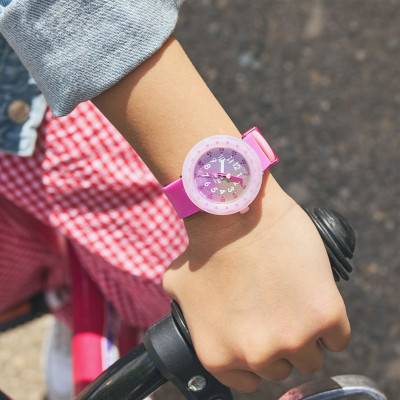 Montre Fuze In Pink FCSP130 - Flik Flak