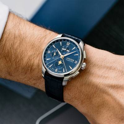 Belisar Chronograph Moon Phase D014.425.16.047.01 Watch - Union Glashütte