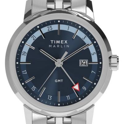 Montre Marlin Quartz GMT 40mm TW2Y47600 - Timex