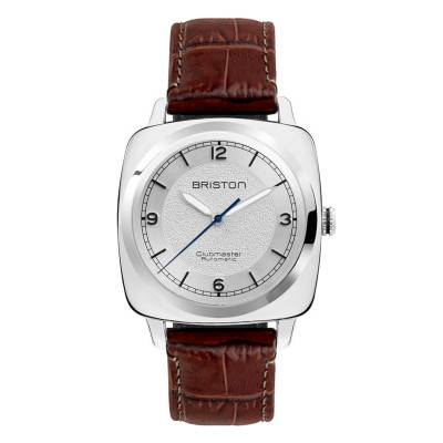 White Steel Clubmaster Legend Classic Watch 25639.PS.L.2.LABR - Briston