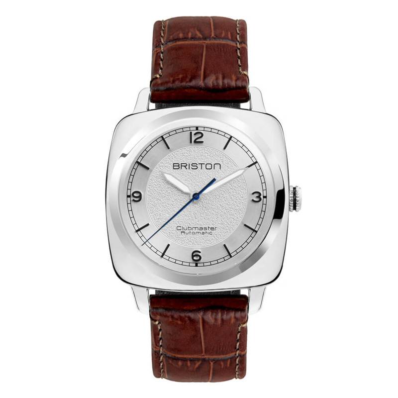 White Steel Clubmaster Legend Classic Watch 25639.PS.L.2.LABR - Briston
