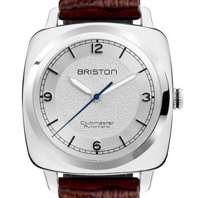 White Steel Clubmaster Legend Classic Watch 25639.PS.L.2.LABR - Briston