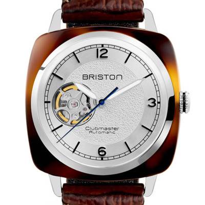 Montre Clubmaster Legend Open Blanc 25739.SA.T.2.LABR - Briston