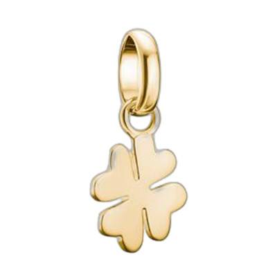 Pendentif Charm Trèfle à 4 Feuilles en Argent 925 Plaqué Or 750 - CC1202-413-39 - Thomas Sabo