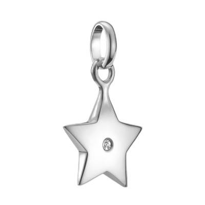 Pendentif Charm Etoile en Argent 925 & Pierre Blanche - CC1238-051-14 - Thomas Sabo