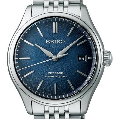 Men's Seiko Presage Classic Series Automatic wall clock SPB525J1 - Seiko