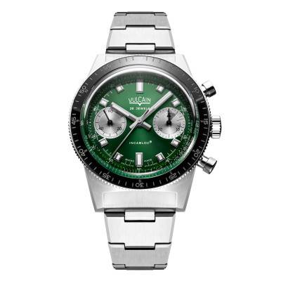 Skindiver Chronograph Green Limited Edition Watch 590176BK7 - Vulcain