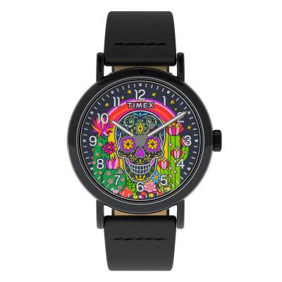 Montre Weekender Day of the Dead 40mm TW2Y15900 - Timex