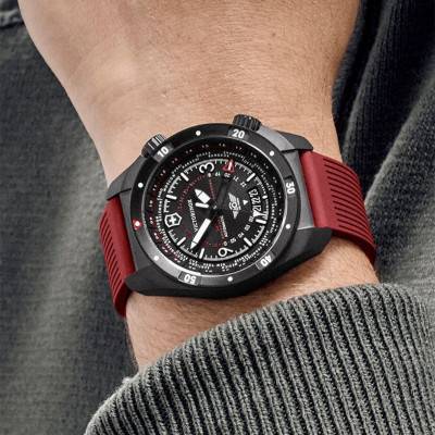 Air Pro GMT Auto Black 242006 Watch - Victorinox