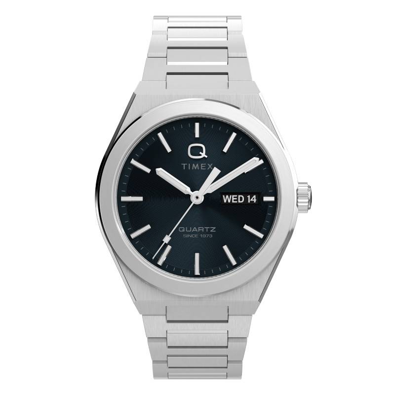 Q Timex Continental Day and Date 39mm Watch TW2Y25000 - Timex