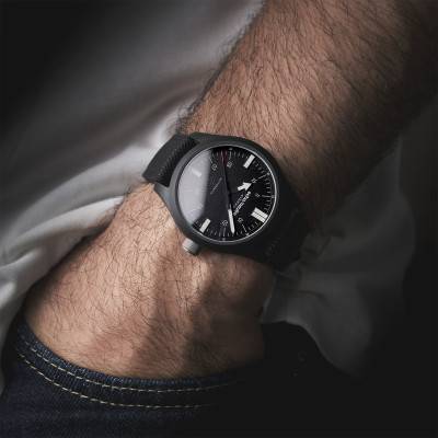 Averau Ceramic 3H Watch - Echo/Neutra