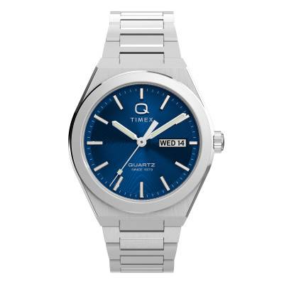 Q Timex Continental Day and Date 39mm Watch TW2Y25100 - Timex