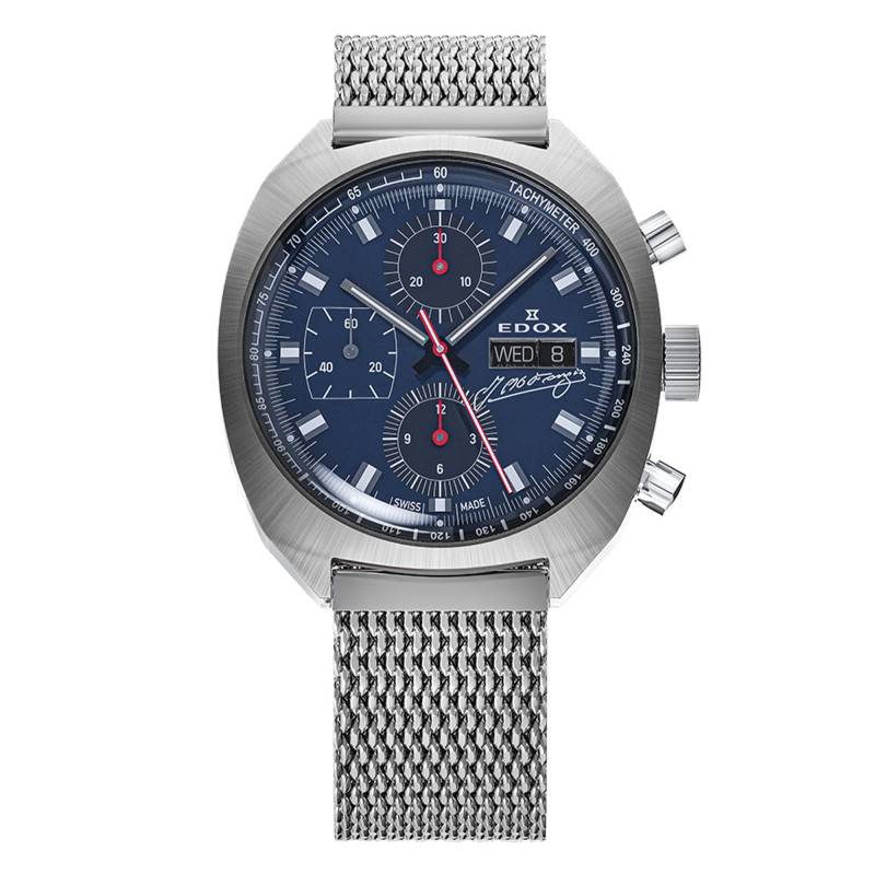 Sportsman Automatic Watch - Tribute to Fangio 01132-3BU-BUGN - Edox