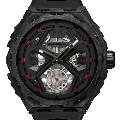 Montre XPE Tourbillon Black&Red - Blackout Watches