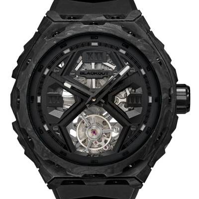 XPE Tourbillon Ultrablack Watch - Blackout Watches