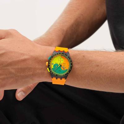 Neon Signal Flag SUSB422 Watch - Swatch
