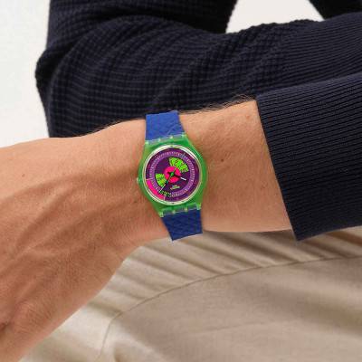 Neon Skychart SO28G704 Watch - Swatch