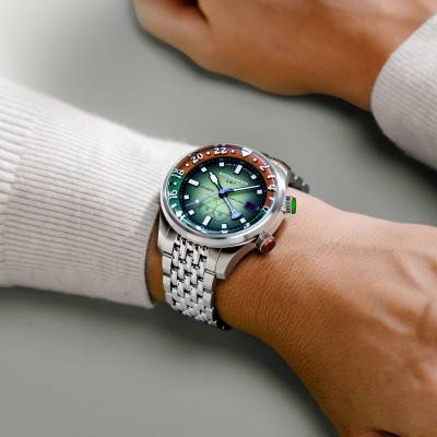 Montre Bradner Gmt Automatic Spongebob Squarepants Bubbly Grins Limited Edition - SP-5162-33 - Sqidward Green - Spinnaker