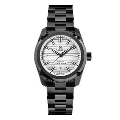 Essence Ceramica COSC Automatic 41mm Watch - Arctic White - Formex
