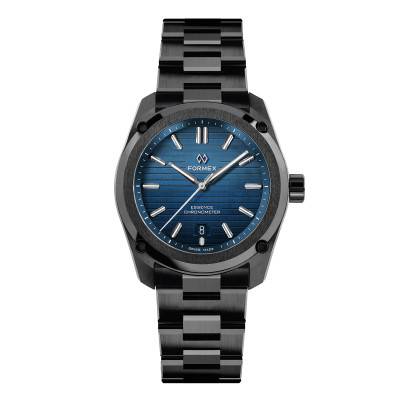 Essence Ceramica COSC Automatic 41mm Blue Watch - Formex