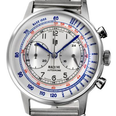 Montre Rallye Méca Quartz Chronographe 40 mm 671827 - Lip