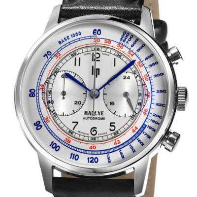Montre Rallye Méca Quartz Chronographe 40 mm 671828 - Lip