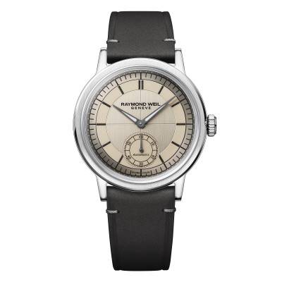 Millesime Small Seconds 39 mm Watch - Champagne Dial - Raymond Weil