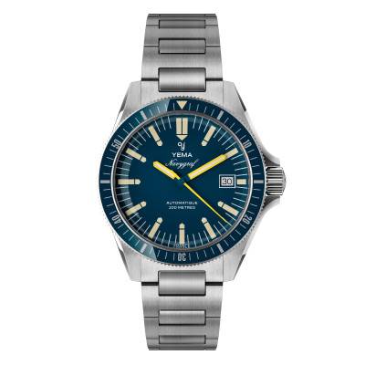 Blue Navygraf Heritage Watch - Yema