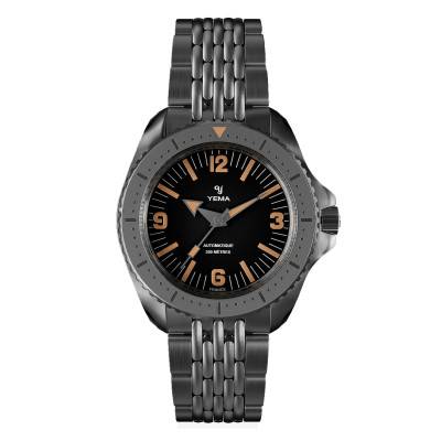 Black Diver Watch - Yema