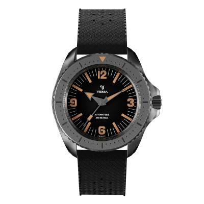 Black Diver Watch - Yema