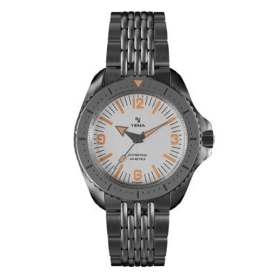 White Diver Watch - Yema