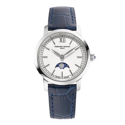 Montre Slimline Ladies Moonphase FC-206SW1S6 - Frédérique Constant