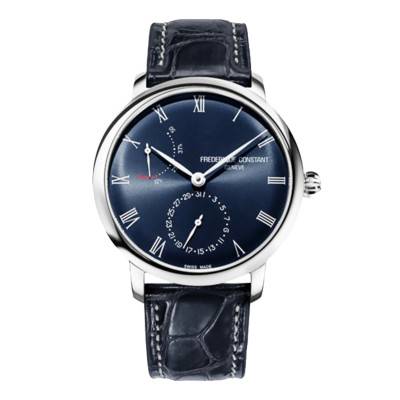 Montre Slimline Power Reserve Manufacture FC-723NR3S6 - Frédérique Constant