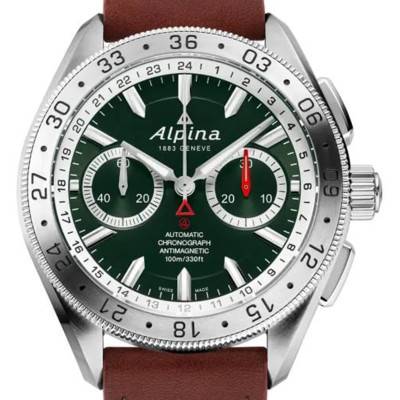 Alpiner 4 Chronograph AL-860GRS5AQ6 Watch - Alpina