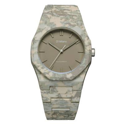 D1 Milano Polycarbon Forest Camo Watch PCBJ38 - D1 Milano