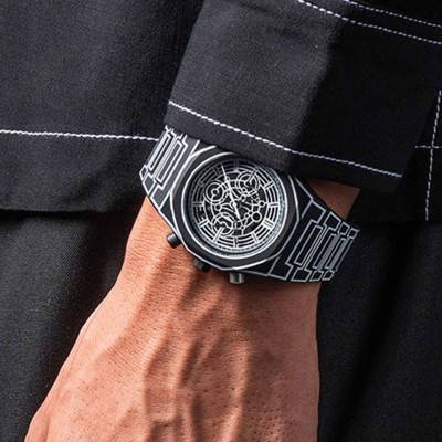 Polychrono Black Sketch Watch PHBJ14 - D1 Milano