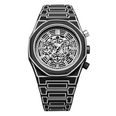 Polychrono Black Sketch Watch PHBJ14 - D1 Milano