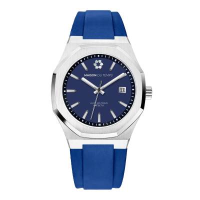 MTBeta Blue Silicone Blue Watch - Maison du Temps