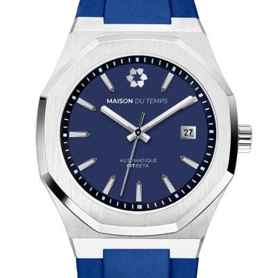 MTBeta Blue Silicone Blue Watch - Maison du Temps