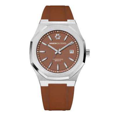 MTBeta Mocha Silicone Mocha Watch - Maison du Temps