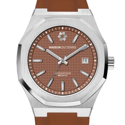 MTBeta Mocha Silicone Mocha Watch - Maison du Temps