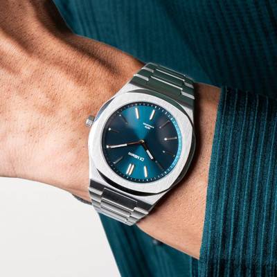 Montre Ultra Thin Groovy Green 39 mm UHBJ03 - D1 Milano