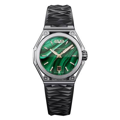 Malachite Gold Edge Watch B7742ASS.07-10.12 - BOMBERG