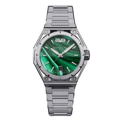 Montre Edge Malachite Steel B7742ASS.07-3.12 - BOMBERG