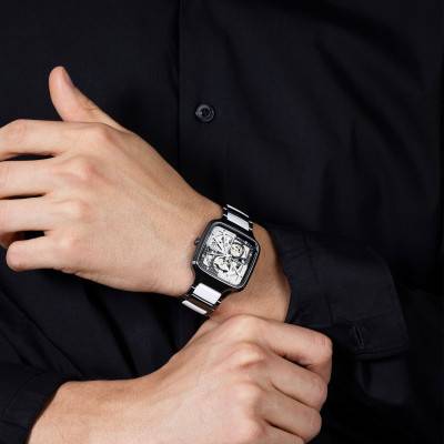 Montre True Square Automatic Open Heart Diamonds Limited Edition R27086752 - Rado