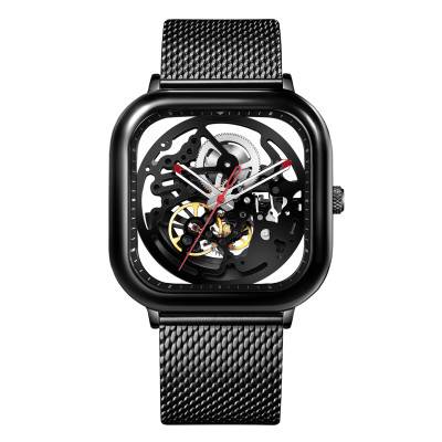 Montre Série C - Full Hollow Steel Black Z011-BLBL-W13 - Ciga Design