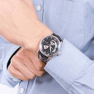 Montre Jazzmaster "Open Heart" Auto H32705731 - Hamilton