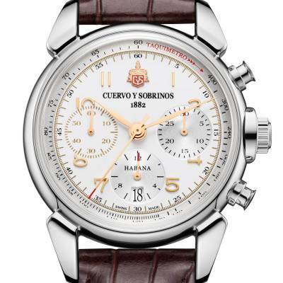 Chronograph Heritage 3145.1HLE Watch - Cuervo y Sobrinos