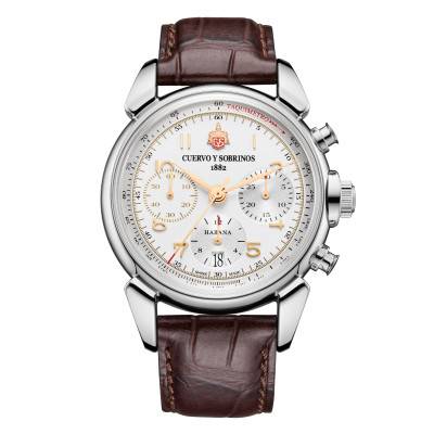 Chronograph Heritage 3145.1HLE Watch - Cuervo y Sobrinos